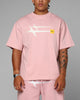 Loiter Hybrid Premium T-Shirt Dusty Pink