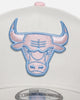 New Era Chicago Bulls 'Easter Pastel' 9FORTY A-Frame Snapback Chrome White