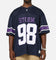 Bleacher Athletic Melbourne Storm NRL Gridiron Mesh Jersey Official Team Color