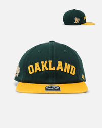 47 Brand Oakland Athletics 'The City Block Collection' Club Legacy '47 Captain Snapback Dark Green