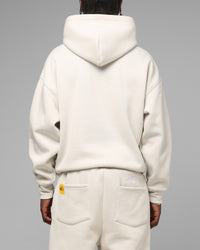 Loiter Hybrid Hoodie Stone