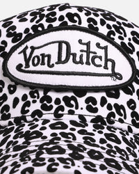 Von Dutch Von Dutch Trucker Snapback Hat Black/White
