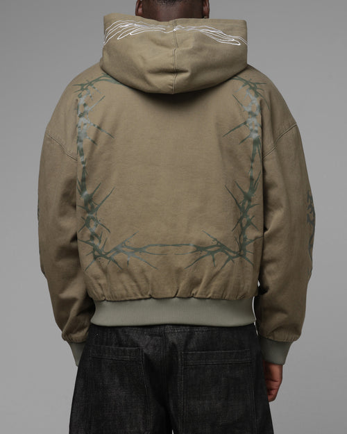 Loiter Cybercross Work Jacket Green