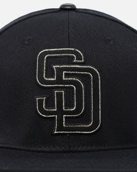 Pro Standard San Diego Padres 'Black & Gold' Snapback Black/Gold