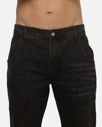 Ed Hardy Faded Bootcut Jeans Washed Black