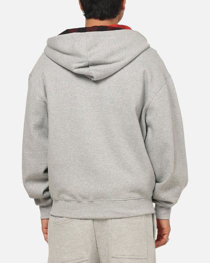 Carre True Form Hoodie Grey Marle/Plaid