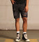 Saint Morta Destroyer Distressed Shorts Vintage Black