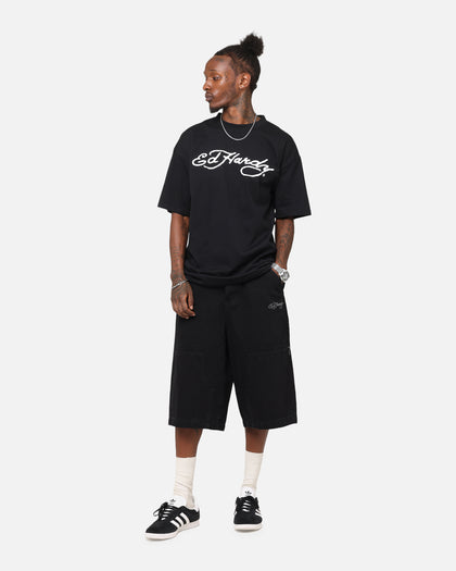 Ed Hardy Tiger Stamp T-Shirt Black