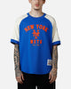 Pro Standard New York Mets Double Knit Raglan T-Shirt Blue