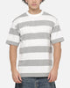 Carre Shoegaze Stripe T-Shirt Grey Marle
