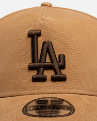 New Era Los Angeles Dodgers "Toasted Grain" 9Forty A-Frame Snapback Walnut