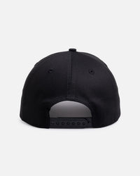 New Era New Zealand All Blacks 'TPU Badge' 9FORTY A-Frame Snapback Black