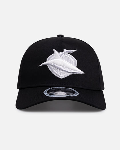 New Era Cronulla-Sutherland Sharks 'NRL Glow In The Dark' 9FORTY A-Frame Snapback Black
