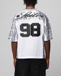 Loiter End Zone Jersey Snow Camo