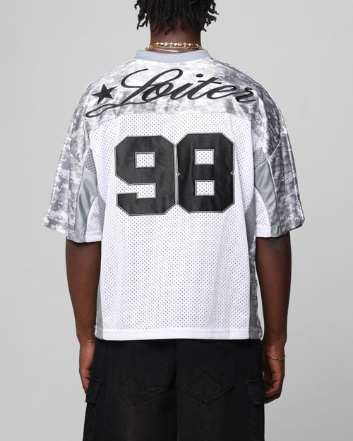 Loiter End Zone Jersey Snow Camo