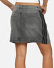 Adidas Women's Denim Mini Skirt Washed Grey