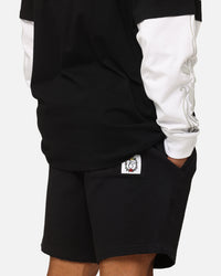 Carre Waffle Shorts Black
