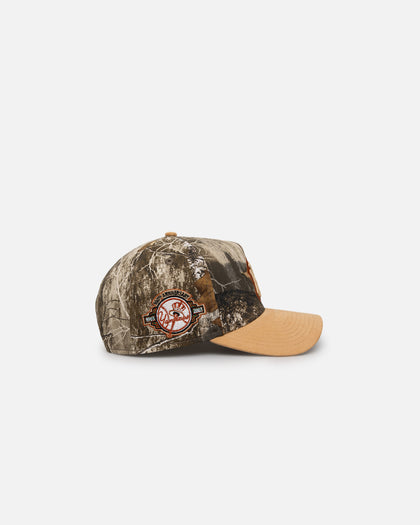 New Era New York Yankees 'Real Tree Tan Suede' 9FORTY A-Frame Snapback Real Tree