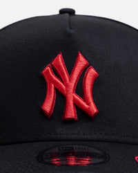 New Era New York Yankees 'Certified Lover Boy' 9FORTY A-Frame Snapback Black/Cardinal