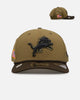 New Era Detroit Lions 'Salute' 9SEVENTY Snapback Olive