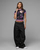 Loiter X ONE PIECE Women's Robin Mesh T-Shirt Black