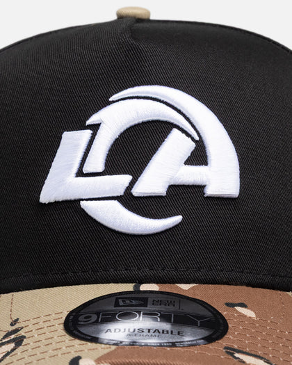 New Era Los Angeles Rams "NFL 26 AU Two Tone" 9Forty A-Frame Snapback Black/Camo