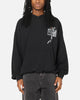 Jordan Brooklyn Shattered Back Board Oversized Pullover Hoodie Black