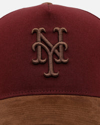 47 Brand New York Mets 'Cherry Pie' Offside DT Snapback Dark Maroon