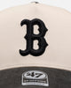 47 Brand Boston Red Sox 'Washed Black Visor' 47 Offside Snapback Natural