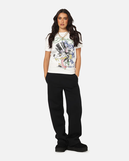 Ed Hardy Wolf Vintage T-Shirt Off White