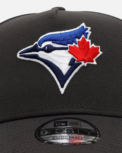 New Era Toronto Blue Jays 'Anthracite' 9FORTY A-Frame Snapback Anthracite