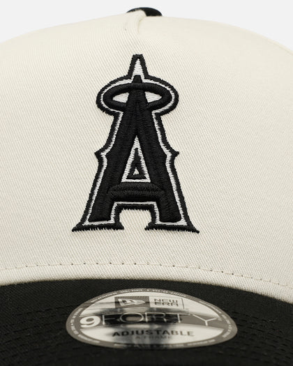 New Era Los Angeles Angels 'Easy Chrome Black' 9FORTY A-Frame Snapback Chrome/Black