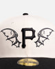 New Era Pittsburgh Pirates 'Team Wings' 59FIFTY Fitted Light Beige