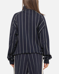 Carre New York City Series Quarter Zip Crewneck Navy