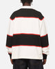 Carre Baseline Rugby Shirt Black Stripe