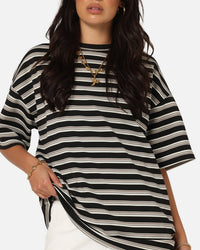 XXIII Standard Stripe T-Shirt Black/Grey
