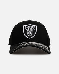 New Era Las Vegas Raiders 'Spider Web Visor' 9FORTY A-Frame Snapback Black