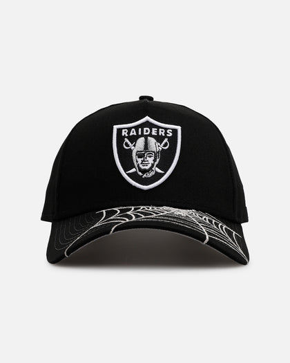 New Era Las Vegas Raiders 'Spider Web Visor' 9FORTY A-Frame Snapback Black