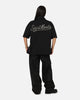 Saint Morta Pearl Script Button Up Shirt Black