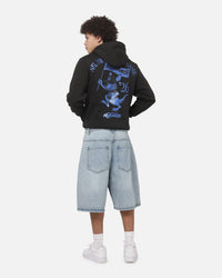 New Era Los Angeles Rams Kangaroo Flag Hoodie Black