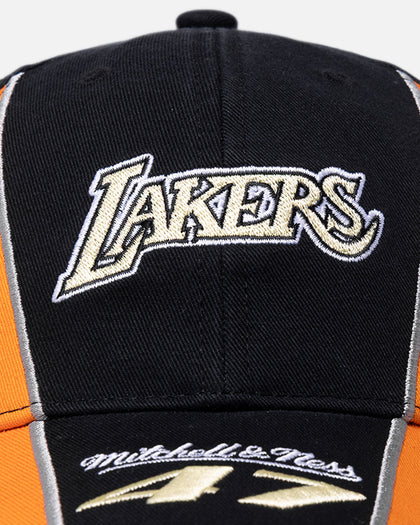 Mitchell & Ness Los Angeles Lakers Circuit Strapback Black/Orange