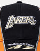 Mitchell & Ness Los Angeles Lakers Circuit Strapback Black/Orange