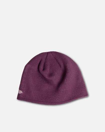 New Era New York Yankees Skully Oversize Beanie Dark Red