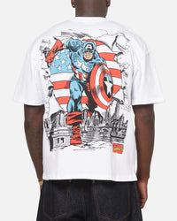 73Studio Marvel Avengers: Doomsday Captain America T-Shirt White