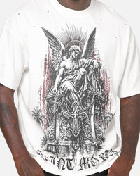 Saint Morta Paradise Boxy T-Shirt Off White