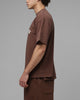 Loiter Hybrid Premium T-Shirt Brown