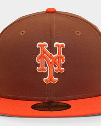New Era New York Mets 'Harvest' 59FIFTY Fitted Dark Brown