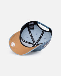 New Era Boston Red Sox 'Denim' 9FORTY A-Frame Snapback Denim/Wheat/White