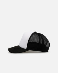 American Thrift Essential Trucker Snapback Black/White