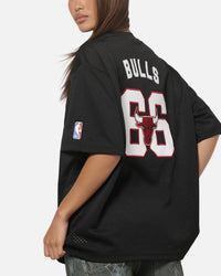 Mitchell & Ness Chicago Bulls Basketball Mesh T-Shirt Black